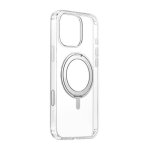 Funda para móvil Baseus SkyRing 360° Transparente Magnética con soporte para iPhone 16 Pro