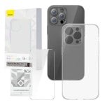 Funda para móvil Baseus P60112200201-02 Transparente TPU y vidrio para iPhone 12 Pro Max