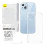 Funda para móvil Baseus P60112202201-02 transparente TPU y vidrio templado para iPhone 14 Plus