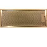 Filtro anti-grasso metallico Respekta MIZ4138 lavabile in lavastoviglie