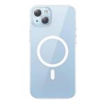 Funda para móvil Baseus Crystal Series Transparente Magnética + vidrio templado para iPhone 14 Plus