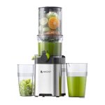 Slow Juicer AMZCHEF 118 mm Plata 3 en 1