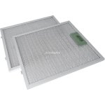 Filtro antigrasso metallico Respekta MIZ 1259IXCN Lavabile 2 pezzi