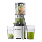 Extrator de sumo lento AMZCHEF CE-ZM1902B-SV 142 mm 3 filtros