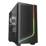 Boîtier PC Sharkoon J1000 ARGB Torre Midi µATX Noir