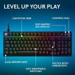 Tastatur Logitech G G316 X 98 mechanisch Gaming RGB abnehmbares Kabel QWERTZ Schweiz