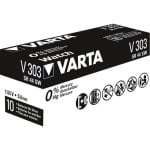 Pila a bottone VARTA V303 Ossido d'Argento 1,55V 10 unità