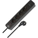 Multiprise Brennenstuhl 4 prises 2 USB-C 1 USB-A avec protection et interrupteur