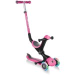 Scooter Infantil 3 en 1 Globber Go-Up Deluxe Lights LED Rosa