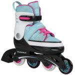Patins à roulettes HUDORA Basic Ajustables Taille 34-37 Menthe/Noir