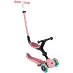 Monopattino 3 in 1 Globber Go-Up Active Lights Scooter rosa/Bacca 50 kg