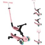 Monopattino Globber Go-Up Active Lights 360 3 ruote rosa neon