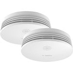 Detector de humo Bosch 8750002142X2 Inalámbrico Alarma Zigbee App Alexa