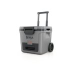 Ninja Frostvault Enfriador Con Ruedas 28 L Con Cajón Dry Zone, Aislamiento Hasta 7 Cm, Gris