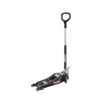 Cric Rouleur Hydraulique Extra-bas Ks Tools Ultimate 2t En Acier, Double Roues Avant, Descente Contrôlée