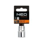 Neo Tools Vaso 6 Puntas 1/2" Superlock Hex Ø 32 Mm De Acero Crv (chrome Vanadium)