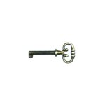 Clé de meuble Select Hardware Zamak 38 mm Vieux Bronze Serrure intérieure