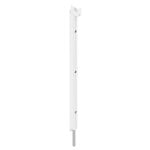 Serrure en Applique La Croisée DS Tige Inox 500 mm Blanc RAL9010