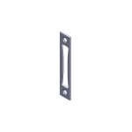 Gâche Stremler Assa Abloy Inox 100 x 24 x 2,5 mm Fixation Haut Bas