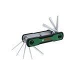 Inbusschlüssel Bosch Set 8 in 1 Klappbar Chrom-Vanadium Softgrip
