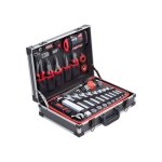 Mallette À Outils Meister 131 Pièces En Aluminium, Coffret Rigide Avec Outils À Main Complets