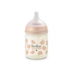 Biberon En Verre Suavinex Birdies 120 Ml Rose Avec Tétine Sx Pro Xs Extra-lente