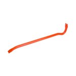 Bahco Wbb600 Palanca Para Clavos Y Demolicion, Extremos Curvo Y Plano, Mango Hexagonal, Acero C45e, Color Naranja, 600 Mm
