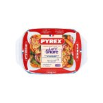 Fuente De Horno Rectangular Pyrex Let's Share! De Vidrio Borosilicato 31 X 20 Cm, 2 L, Transparente