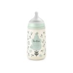 Biberon Suavinex Birdies 270 Ml Vert Avec Tétine Sx Pro M Débit Moyen