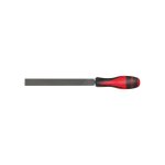 Lime plate KS TOOLS 157.0006 250 mm poignée confort rouge noire DIN 7261 B