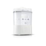 Chicco Esterilizador Y Secador Eléctrico De Biberones Y Accesorios, Con Vapor, 2 Modos, Hasta 6 Biberones Nf, Programa 2 En 1 Y Inicio Diferido
