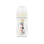 Biberon Anti-colique Dodie 270 Ml Rose, Tétine Multi-perforée, Débit 2, Dès 3 Mois