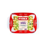Pyrex Let's Share Fuente De Horno Rectangular De Vidrio 39 X 25 Cm, 4 L