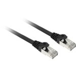Cabo de Rede RJ45 Cat.7a Sharkoon SFTP 1m Preto