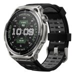 Amazfit Balance 3 Bluetooth GPS NFC 44mm Acciaio Nero Taglia Unica Impermeabile 10ATM SpO2