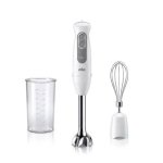 Mixeur plongeur Braun MQ50051MWH 1000W 21 vitesses Inox