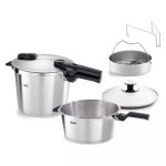 Cocotte minute Fissler VITAQUICK Acier Inoxydable 3,5L et 6L