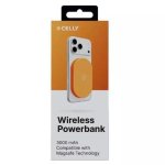 Celly Power Bank 3000 mAh USB-C Externe Batterie Orange