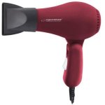 Klappbarer Reise Föhn Esperanza Aurora EBH003R 750W 2 Temperaturstufen 2 Geschwindigkeiten Rot