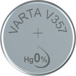 Pila a bottone VARTA V357 Ossido d'argento 1,55 V Pack 10