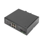 Switch Gigabit PoE Industriale Digitus 4 porte + 2 SFP