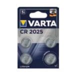 Pila a bottone Varta CR2025 3V 160 mAh 4 pezzi
