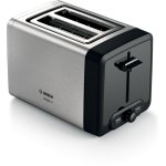Tostapane Bosch TAT4P420DE 2 fette 970 W Nero/Argento