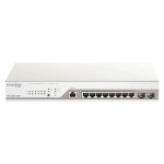Switch D-Link DBS-2000-10MP Managed L2 Gigabit PoE+ 8 Ports