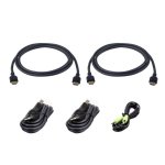 Kit de cables KVM seguro ATEN 1,8 m USB HDMI doble monitor
