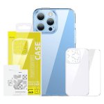 Kit protezione cover e vetro temperato Baseus SuperCeramic iPhone 14 Plus