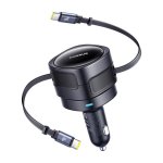 Caricatore Auto Baseus Enjoyment Max 60W USB-C Nero