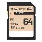 Carte SD Team Group TESDXC64GIV3069 64GB UHS-I U3 V30 100/50 Mo/s