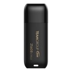 Unità flash USB Team Group C175 256GB USB 3.2 Gen 1 nera design unibody