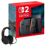 Nintendo Switch 2 7.9" FullHD 120Hz 256GB Azul/Rojo + Turtle Beach Airlite Fit Headset Auricular Negro